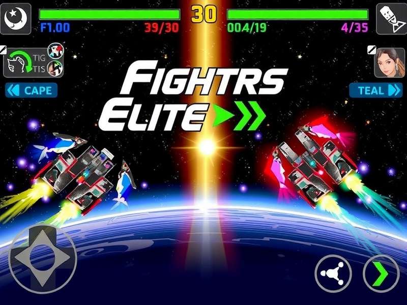 Astro Fighters Elite Gameplay Screenshot