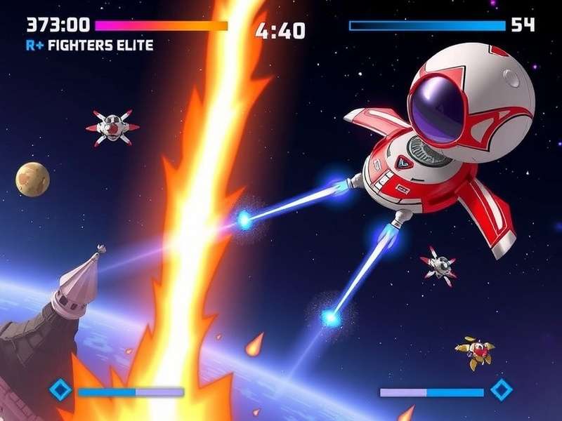 Astro Fighters Elite Game Banner